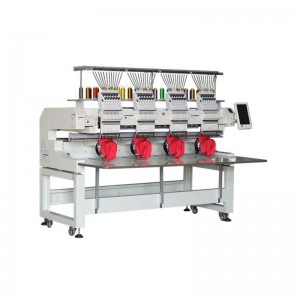 Bốn máy thêu máy tính tốc độ cao bốn đầu