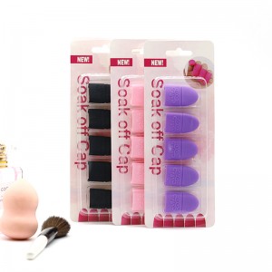 Silicone Nail Remover Dễ dàng loại bỏ gel hoặc sơn móng tay, bộ tẩy móng tay silicon có thể tái sử dụng