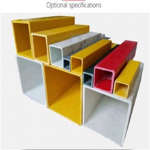 Ống vuông FRP Pultruded