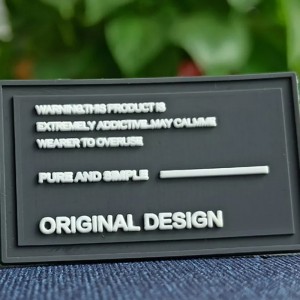 PVC Thương hiệu tùy chỉnh silicon mềm thân thiện với môi trường