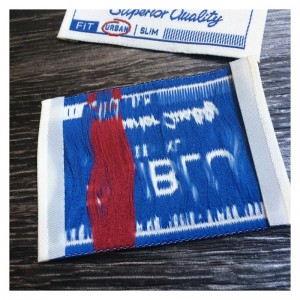 Nhãn quần áo tùy chỉnh, dấu vải thủ công