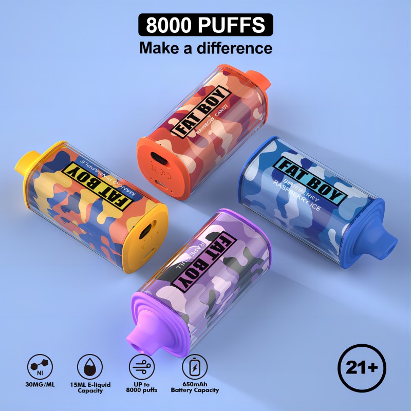 Elfworld tải lại 8000 puffs fluum vape e chất lỏng voltbar type c