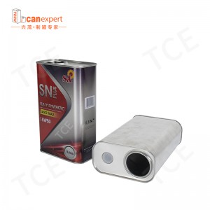 Bán hàng đầu bằng chứng rò rỉ 1L bao bì dầu vuông có thể vớinắp kéonhựa