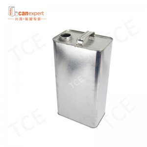 Hộp đựng thiếc kim loại hình chữnhật vuông có thể cho keo/Engine Oil/machine Oil/solvent/paint
