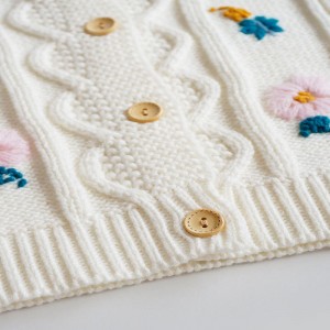 Trẻ em dệt kim dài thuần tay của trẻ em