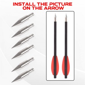 Elongarrow 151061 65 đầu mũi tên cho bu lông mũi tên ID4.2mm