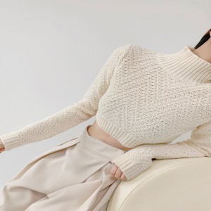 Áo len dệt kim thô