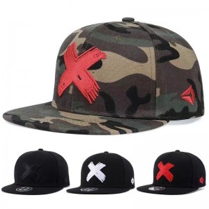 Chất lượng cao 6 Bảng điều khiển 3D Logo Logo Mens Gorras Vintage Cap Custom Snapback Mũ mũ