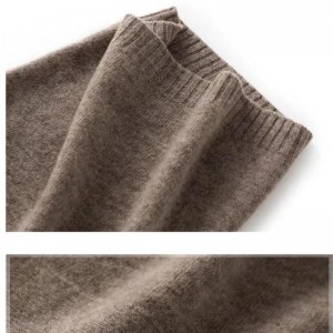 Luxury Mongolia thực sự tinh khiết 100% cashmere len áo len áo choàng