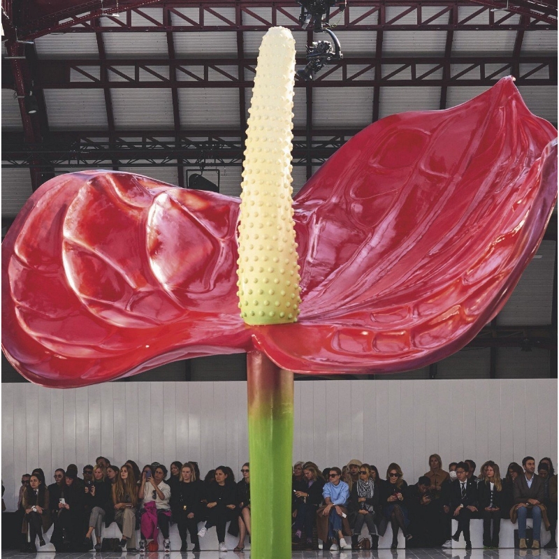 Hoa ba chiều/three-chiều trang trí/red/craft