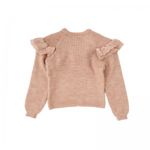 Cổ tròn mùa đông mớinhất với áo len trẻ em dệt kim dệt kim