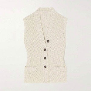 Nhà máy hàng dệt kim tùy chỉnh 2023 Phụnữ quần áo mùa hè quần áo áo len áo len cổ áo len dệt kim