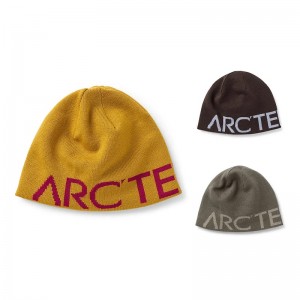 logo jacquard logo beanie mũ len mũ mùa đông