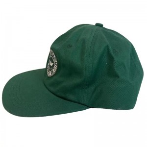 Tùy chỉnh cotton thời trang thêu không cấu trúc 6 bảng điều khiển phẳng mũ snapback mũ lưỡi trai