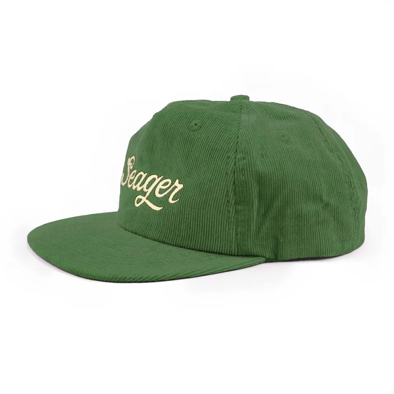 Corduroy 5 bảng logo thêu bảng điều khiển mũ Snapback không cấu trúc với số lượng lớn
