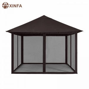 10x 10ft hiên hiênngoài trời có lưới với lưới cho cỏ, vườn, sân sau, sô cô la