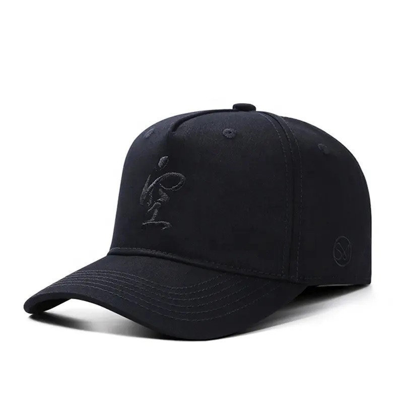 Nhà sản xuất OEM LOGO tùy chỉnh Chất lượng cao MOQ CASUAL 5 PANEL Bóng chày mũ có thương hiệu Mũ cho thương hiệu may mặc