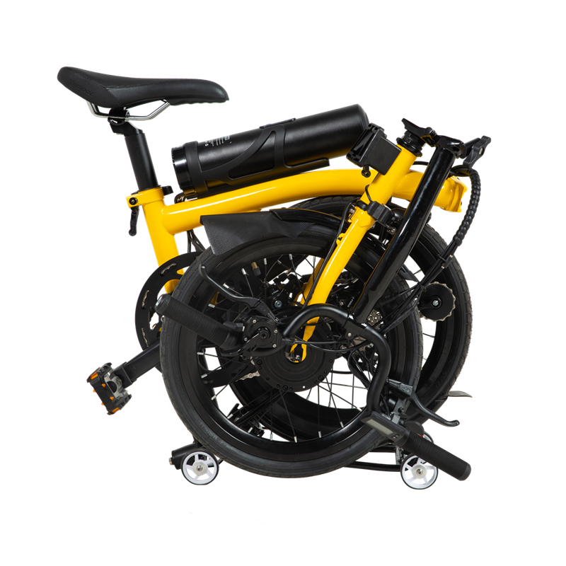 B17- 17 inch xe đạp điện gấp đôi di động