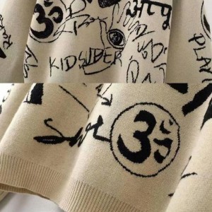 Chấpnhận đơn đặt hàngnhỏ bằng vải cotton sản xuất áo len