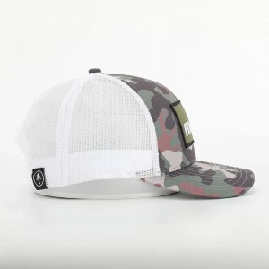 2023 MỚI KID KID SIZE Mũ xe tải 6 Logo bảng với thẻ Patch Trucker Cap Customed doer Mũ xe tải