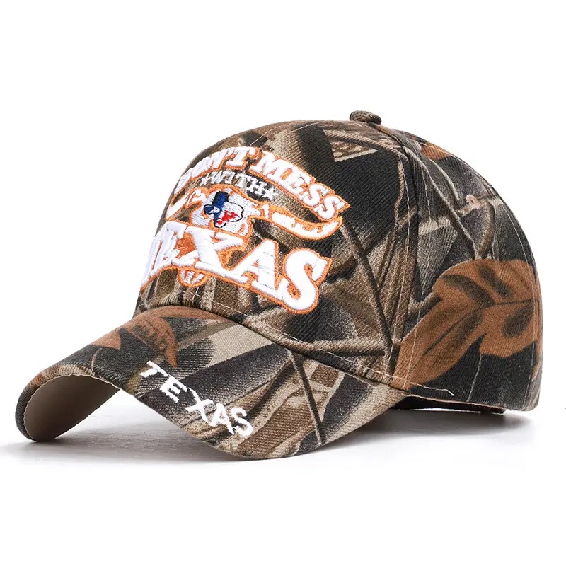 Bán buônnam Texas cờ khách du lịch Ranger Safari Camo Tactical Pualfilage Snapback Mũ bóng chày để câu cángoài trời