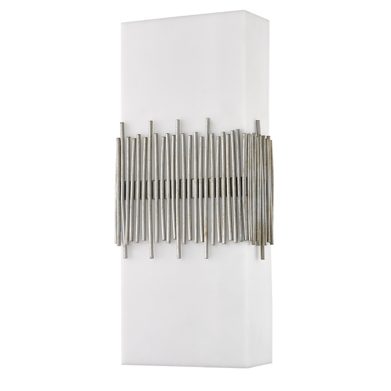 Khách sạn Hotel Wall Sconce với lớp hoàn thiện cổ và bóng hình chữnhật tại khách sạn phòng khách điển hình