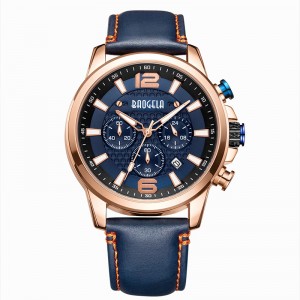 Đồng hồ Baogela chonam giới New Chronograph Quartz Đồng hồ đeo tay bằng thép không gỉ sang trọng Relogios Masculino чаы