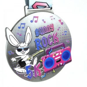 Huy chương cuộc đua tùy chỉnh chạy huy chương 10k Thử thách thể thao Huy chương Marathon Huy chương Marathon