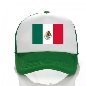 Mũ bóng chày Mexico FLAG IN DAD HAT Nữ đàn ông snapback thời trang hip hop du lịch và giải trí trên xe tải xe tải thể thaongoài trời