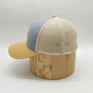 OEM Tùy chỉnh 6 Bảng điều khiển Pre Curved Lưới Snap Back Mũ thể thao, Gorras xe tải bán buôn, chiếc xe tải logo thêu 3D