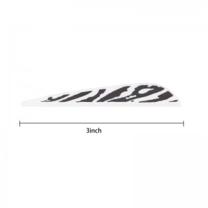 Elongarrow 3 inches cánh cao su cho mũi tên DIY
