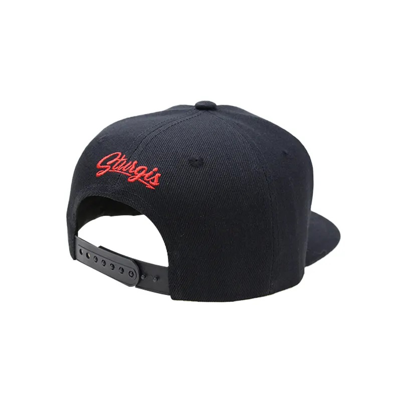 Bông thêu phẳng vành đaingười lớn trơnnam Hip Hop Mũ 5 bảng tùy chỉnh mũ Snapback Mũ với logo tùy chỉnh