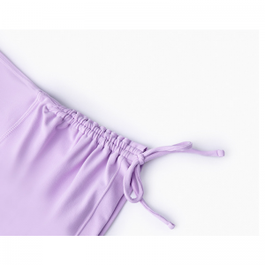 Rút dây rútnếpnhăn một miếng quần short yoga