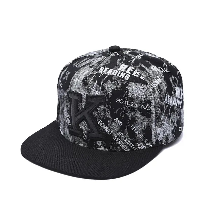 Chất lượng cao không cấu trúc 5 Bảng điều khiển đơn giản Snapback Caps Gorras Custom Snapback Hat Snapback Cap