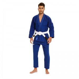 2023 Nhà sản xuất Khuyến mãi chất lượng cao Fable Fable Bjj Kimono, Pakistan BJJ GI trong màu xanh sáng