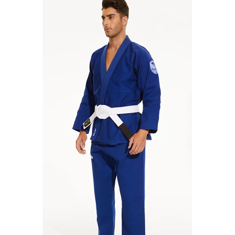 2023 Nhà sản xuất Khuyến mãi chất lượng cao Fable Fable Bjj Kimono, Pakistan BJJ GI trong màu xanh sáng