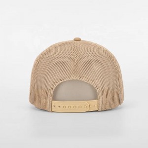 Chất lượng cao chất lượng cao 5 bảng cotton Cotton Thêu logo Lưới Snap trở lại Mũ bóng chày, Gorras xe tải cổ điển, Men Sports Trucker Mat