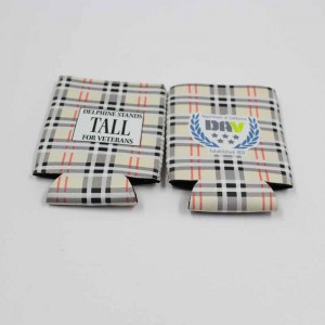 Được sản xuất tại Trung Quốc Logo tùy chỉnh cách điện Neoprene Stubby Slim Bia Sleeve 12oz Can Cooler Coozies