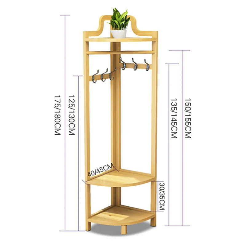 Chất lượng cao kệ áo khoác lưu trữ giá treo sànnhà treo cho phòngngủ phòngngủ