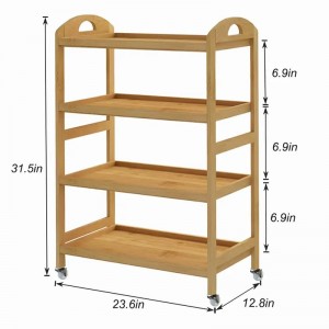 Xe quản lý lưu trữ đanăng có độ bền và dễ di chuyển xe lưu trữ tre