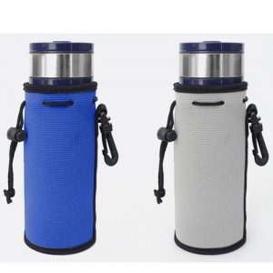 Màu logo tùy chỉnh Nước Nước Neo Sleeve Draw DrawString Dây đeo và Buckle Cup