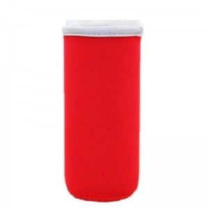 OEM Tái chế Neoprene có sẵn Bộ giữ chai Neoprene tùy chỉnh 500ml có dây đeo