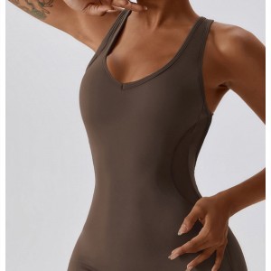 Bộ đồ tập thể thao chất lượng cao Bộ đồ tập thể dục mặc áo jumpsuits cho phụnữ một bộ yoga liền mạch bộ đồ yoga