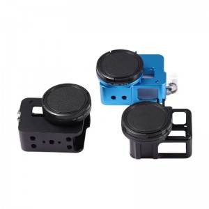 6061 Vỏ máy ảnh hành động hợp kimnhôm CNC Gia công tùy chỉnh bề mặt anod hóa