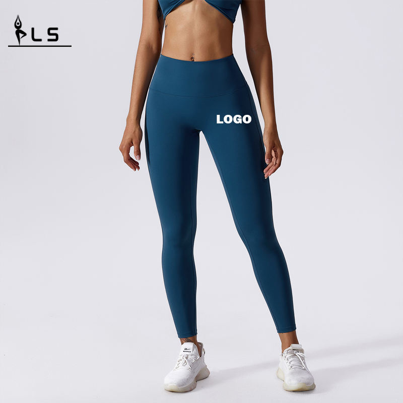 SC101112 Nén kéo dài chạy liền mạch Chạy Yoga Leggingnhưngnâng cao vòng eo Sport Women Gym Yoga Quần legging Booty