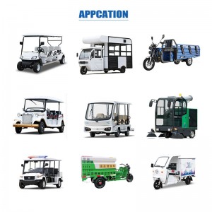 Pin LifePO4 48V 150A Lithium Goft Cart Pin có thể sạc lại 51,2V LITHIUM ION Pin Deep Pin Back