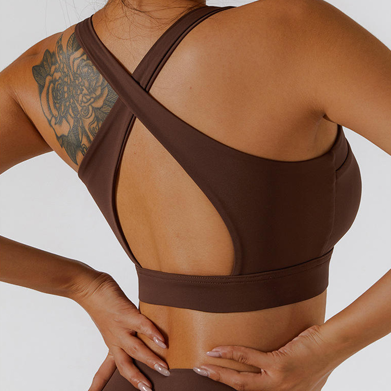 SC10187 Thể dục thể thao Tank Tops có tác động cao BRA BRA CORSET FRONT ZIP BRA