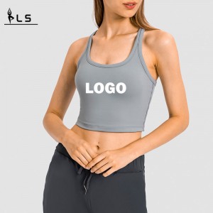 SC10241 TOPS DRAIN DRAPE TANK TOP TOP GYM THANH TOÁN YOGA CROTNESS CROP TOPS TANK TOP TOP TUYỆT VỜI