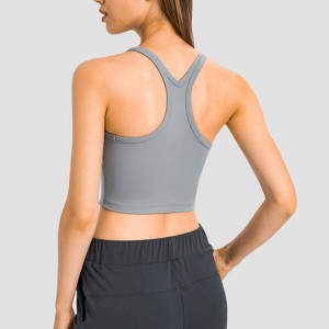 SC10241 TOPS DRAIN DRAPE TANK TOP TOP GYM THANH TOÁN YOGA CROTNESS CROP TOPS TANK TOP TOP TUYỆT VỜI