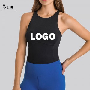 SC10246 Fitness crop Tops Tank Top Women